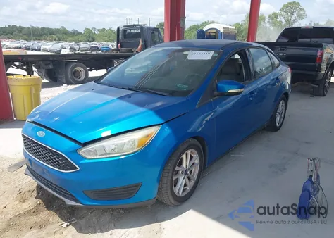 2015 Ford Focus Se z USA, uszkodzony, nr VIN 1FADP3F2XFL354354